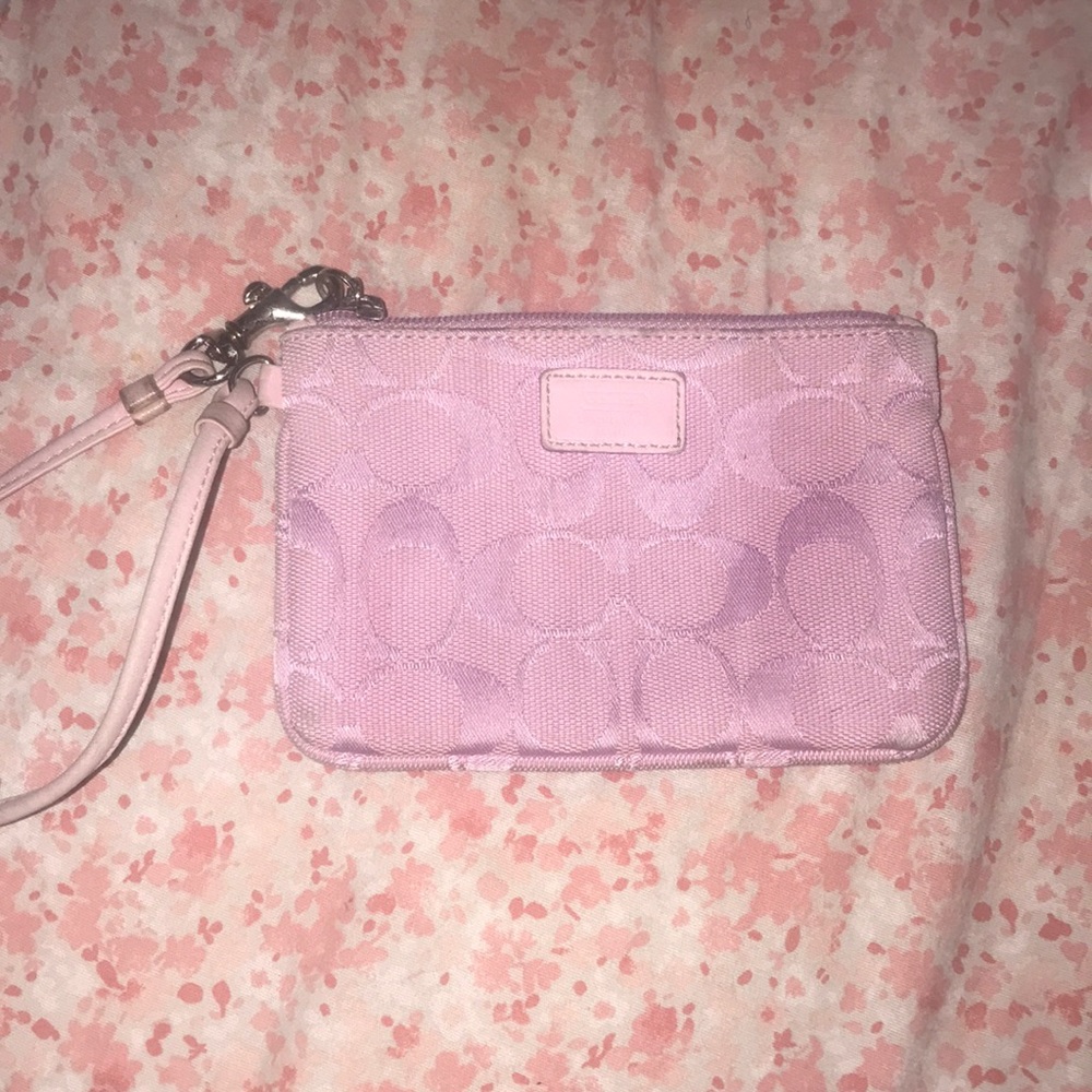 Coach wristlet